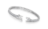 6.00ct Simulated Diamond Tennis Bracelet, 925 Sterling Silver