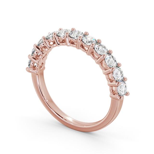 Half Eternity Ring, Round Cut Classic Design