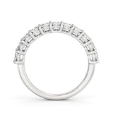 Half Eternity Ring, Round Cut Classic Design