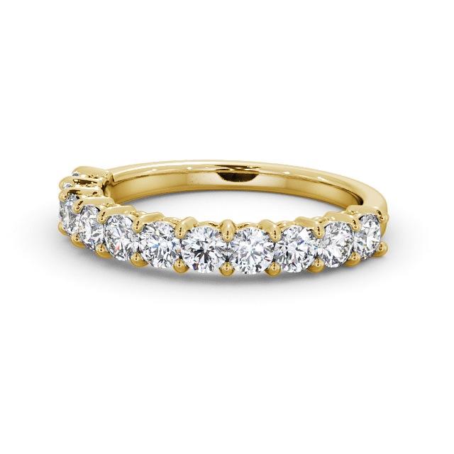 Half Eternity Ring, Round Cut Classic Design