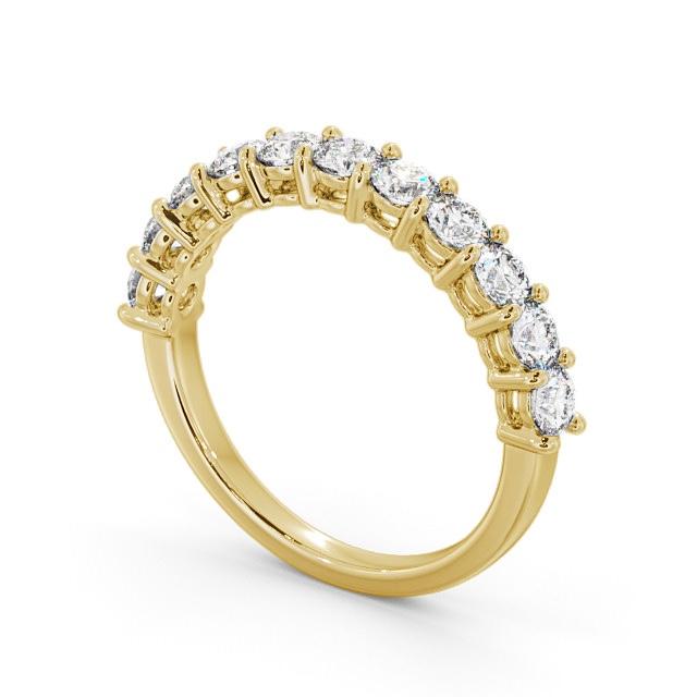 Half Eternity Ring, Round Cut Classic Design