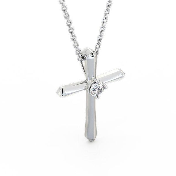 Cross Pendant 0.15ct