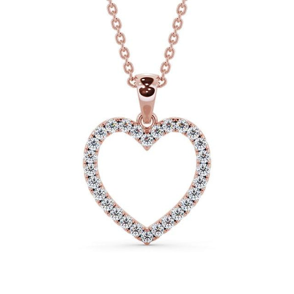 Heart Shaped Pendant 0.70ct