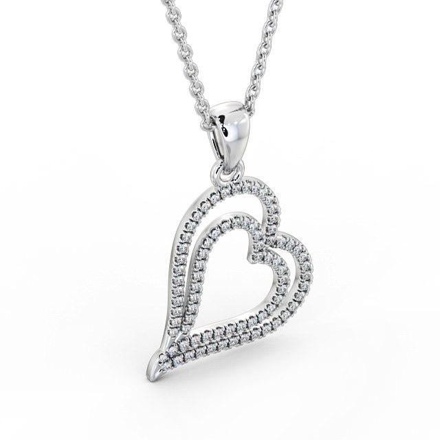 Heart Shaped Pendant 0.60ct