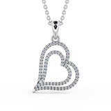 Heart Shaped Pendant 0.60ct