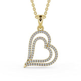 Heart Shaped Pendant 0.60ct