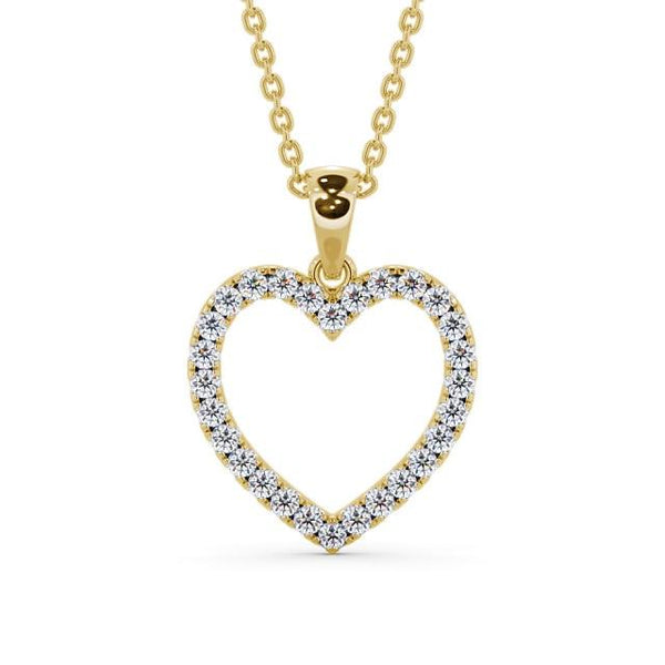 Heart Shaped Pendant 0.70ct